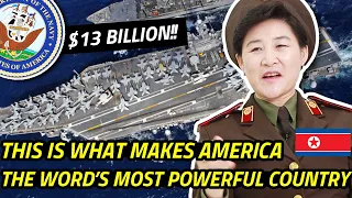 North Korean Veteran Shocked at American Aircraft Carrier for the First Time!
