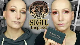 Sigil Inspired FLAMING GOLD Palette by Tammy Tanuka