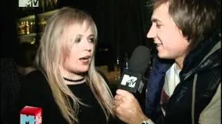 Нюша - News block MTV, 09.04.12