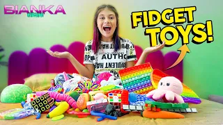 MINHA COLEÇÃO DE FIDGET TOYS !!! - BIANKA