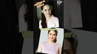 KRISTINE HERMOSA VS. MARIAN RIVERA: Who's Prettier? #marianrivera #kristinehermosa