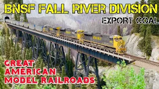 Great American Model Railroads - UTAH BELT and BNSF Fall River Division in HO