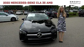 2022 Mercedes-Benz CLA 35 AMG Sedan | Video tour with Julie