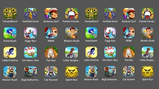 PetRun| LittleKrishna| PandaPanda| ChhotaBheem| SubwaySurfers| OggyRun| TempleRun 2| LittleSingham|