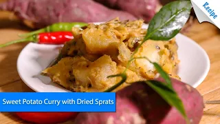 Sweet Potato Curry with Dried Sprats Recipe - English