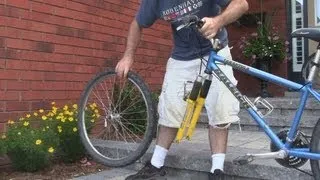 How To Remove The Front Wheel of a Bicycle