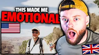 BRITISH GUY Reacts to EUROPEANS First Time Visiting the GRAND CANYON