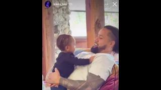 Roman Reigns Cousin Jimmy Uso Playing with His Child 😊❤️