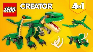 LEGO® Creator Mighty Dinosaurs 3in1 + EXTRA Brontosaurus [31058] T. rex, Triceratops & Pterodactyl