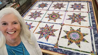 DONNA'S FREE PATTERN "LITTLE DIPPER LONE STAR" QUILT!!