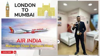 Air India Business Class London Heathrow to Mumbai | LHR - BOM | TUMI Amenity Kits | Maharaja Class