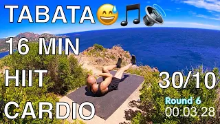 Tabata cardio workout / 30/10 / Interval training music motivation