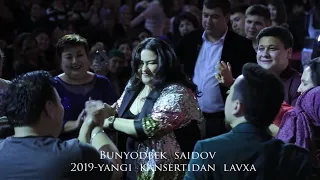 Bunyodbek Saidov konsertida Lo'ppi-lo'ppi Halimoxon bilan boshqacha bo'ldi 2019