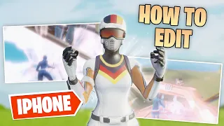 How to Edit Fortnite Montages Like a PRO on IPHONE! (Tutorial)