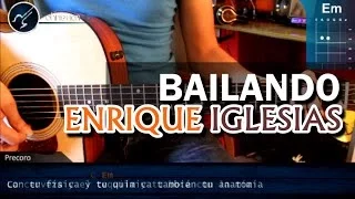 Cómo tocar "Bailando" de Enrique Iglesias Ft. Gente de Zona en Guitarra COMPLETO (HD) - Christianvib