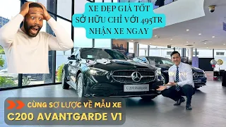 Mercedes C200 V1 được điều chỉnh giá 110 triệu,option miên man, an toàn cao cấp tại Mercedes Đà Nẵng