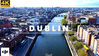 Dublin City Ireland 4K Drone Footage | DJI Mini 2 |