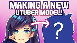 Drawing & Rigging A New VTUBER Model!✨