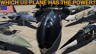 Which US Aircraft Could Do A REALISTIC SR-71 Blackbird Intercept? (Vid 2 of 3) | DCS