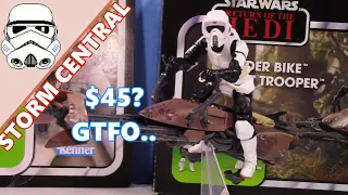 The Vintage Collection 3.75" Speeder Bike and Scout Trooper is NOT worth $45... | Storm Central 33