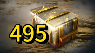 Opening 495 Mega containers WoTB - World Reord!!!