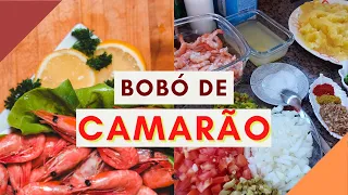 RECEITA DE BOBÓ DE CAMARÃO | SIMPLES, RÁPIDO, FÁCIL | MUITO GOSTOSO! Para você comer muito!