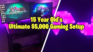 *Ultimate* Teenager’s 2022 Dream Streaming/Gaming Setup Tour! ($5,000)