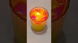 Floating Water Candles | Diwali Decoration | DIY Water candle #shorts #diwali