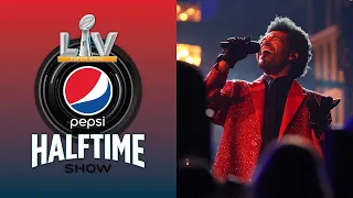 The Weeknd | PEPSI SUPER BOWL LV HALFTIME SHOW transitions (full performance) (studio edit) 2021