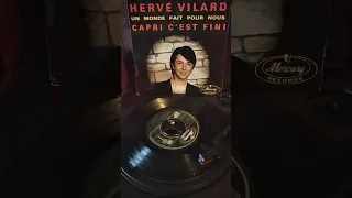 Hervé Vilard Capri C'est Fini 1965 Version 45 Tours