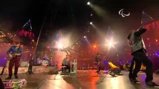 Coldplay  &  Jay Z ,HD,Paradise, Live  Paralympic Games Closing Ceremony 2012,HD 720p