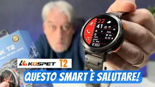 Questo SMARTWATCH CURA la TUA SALUTE! da VEDERE! KOSPET TANK2 [recensione completa]