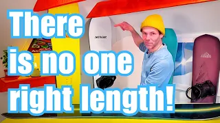 Snowboard Length 101 // What's the right board length for me?