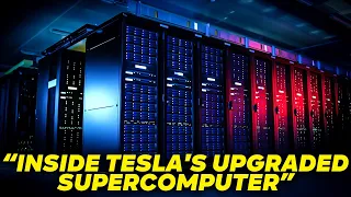 Inside Tesla's Upgraded SUPERCOMPUTER! (Exclusive Look)