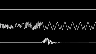 C64 Rob Hubbard's "Mega Apocalypse" Oscilloscope View