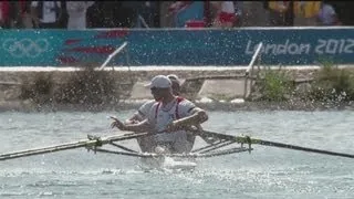 Rowing Men's Double Sculls Heats Full Replay -- London 2012 Olympic Games