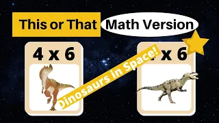 This or That: Fast Facts - Multiply by 6 Brain Break - Math Brain Break