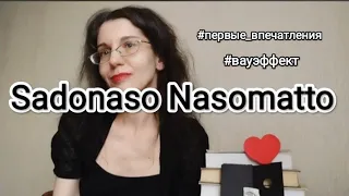 SADONASO NASOMATTO. Первые впечатления