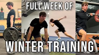 Winter Sprint Training Week | D1 Track & Field