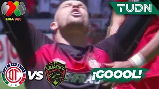 ¡ARQUERO GOLEADOR! Volpi lo empata vía penal | Toluca 2-2 Juárez | AP2023-J3 | Liga Mx | TUDN