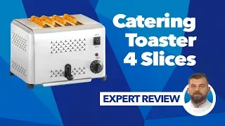Commercial Catering 4 Slice Toaster Royal Catering RCET-4.1 | Expert review
