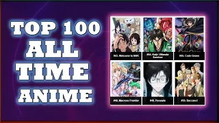 Top 100 Anime Forever - of All Time  1970 - 2019