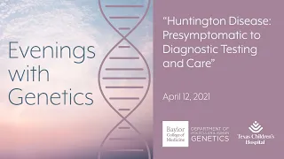 Huntington Disease: Presymptomatic to Diagnostic Testing and Care
