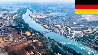 Germany - Landing at Frankfurt Airport (FRA) - landing approach and airport