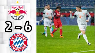 Salzburg 2 - 6 Bayern Munich: All Goals & Extended Highlights