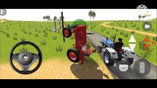 🚜 Indian tractor simulator game. Indian tractor driving 3D