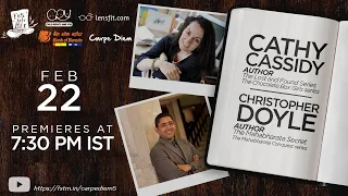 @CathyCassidyTV and Christopher C. Doyle | Lost & Found series | The Mahabharata Secret | Carpe Diem