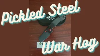 I bought a War Hog! Unboxing the Pickled Steel War Hog