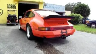 1977 Porsche 911 Euro Carrera 3.0 liter Start up and Revs RS Rare