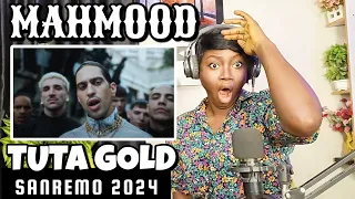 🇮🇹MAHMOOD - "TUTA GOLD" (Sanremo 2024) REACTION!!!